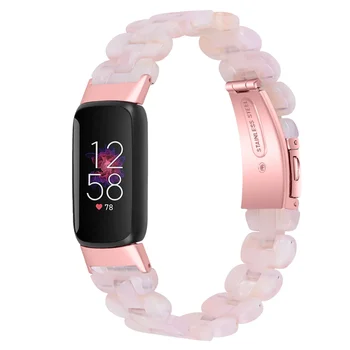 Luxus Gyanta Karkötő Szíj, A Fitbit Luxe Zenekar Okos Watchband Hurok A Fitbit Luxe Heveder Öv Correa Karszalag Csere