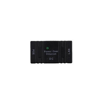 2X Poe Splitter Injektor Passzív Dc Power Over Ethernet Rj45 10/100Mbp Fali tartó Adapter