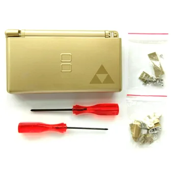 Arany Nyomtatás Csere Teljes Ház Shell Esetében Nintendo DS Lite NDSL