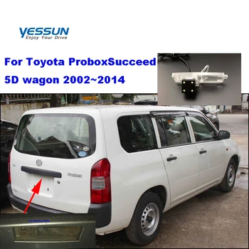 Yessun tolatókamera Toyota ProboxSucceed 5D kocsi 2002~2014 CCD éjszakai biztonsági kamera/rendszám kamera