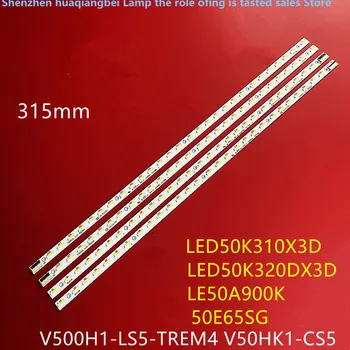 A Hisense LED 50K310X3D fénysáv Skyworth 50E65SG Háttérvilágítás V500H1-LS5-TREM4 Képernyő V500HK1 100%ÚJ 315MM 28LED