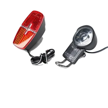 Tekerés közben fel is töltheted fény, LED, 6V 3W-os Elektromos Kerékpár Fényszóró Első Lámpa Fény Bafang BBS02B bbs01b tsdz2b tsdz2 BBSHD Közepén Meghajtó Motor