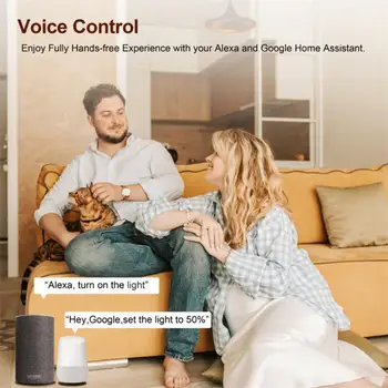 Tuya WiFi Smart Dimmer Kapcsoló Modul Támogatja a 2 irányú Vezérlés LED-es Világítás Szabályozható Kapcsoló Működik Alexa Haza