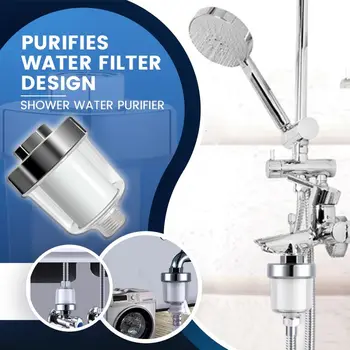 Univerzális Zuhany víztisztító PP Pamut Filter Háztartási Víztisztító Konyhai Csaptelep Fürdőszoba Kiegészítők Zuhany