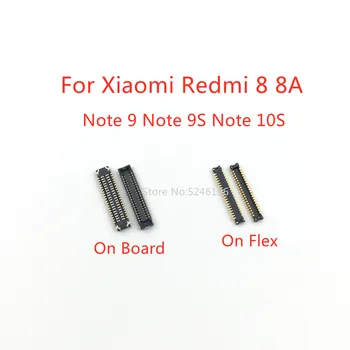 5-10db LCD Kijelző Flex FPC Csatlakozó 40Pin A Xiaomi Redmi 8 8A 5 9. Megjegyzés Megjegyzés 9S Megjegyzés 10S Hongmi 10X 4G Csatlakoztassa A Fedélzeten