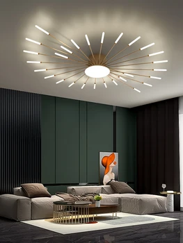 Lámpa, a nappaliban Egyszerű, Modern Hangulatot Északi Kreatív Tűzijáték 2023 Új Fény Luxus Hálószoba Mennyezeti Lámpa
