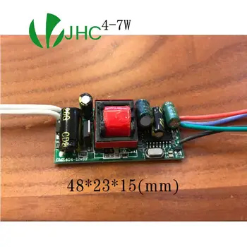 Állandó áram szabályozható led driver 4-7W 8-12W a 2.4 G RF vezeték nélküli távirányító,Izzó, lámpa használata
