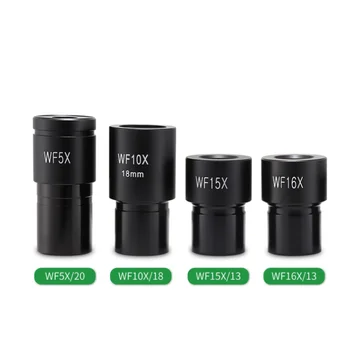 WF5X WF15X WF20X Biológiai Mikroszkóp Szemlencse Széles Látószögű Optikai Lencse 23.2 mm Beépítési Méret Mikrométer Lehetőség