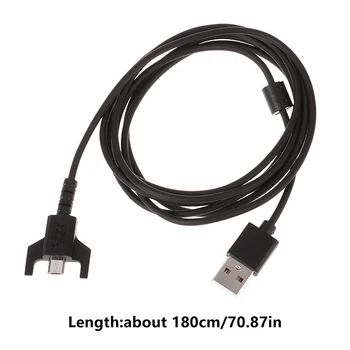 1DB 180cm Csere USB Töltés Adatokat Játék Kábel LG GPRO/GPW/G900 G403 G703 Gaming Mouse