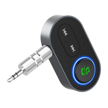 A Bluetooth-kompatibilis Vevő Vezeték nélküli Adapter 3.5 mmAux Kihangosító Vevő Csepp Szállítás